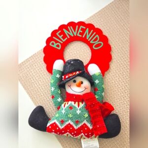 Christmas door handle decorative